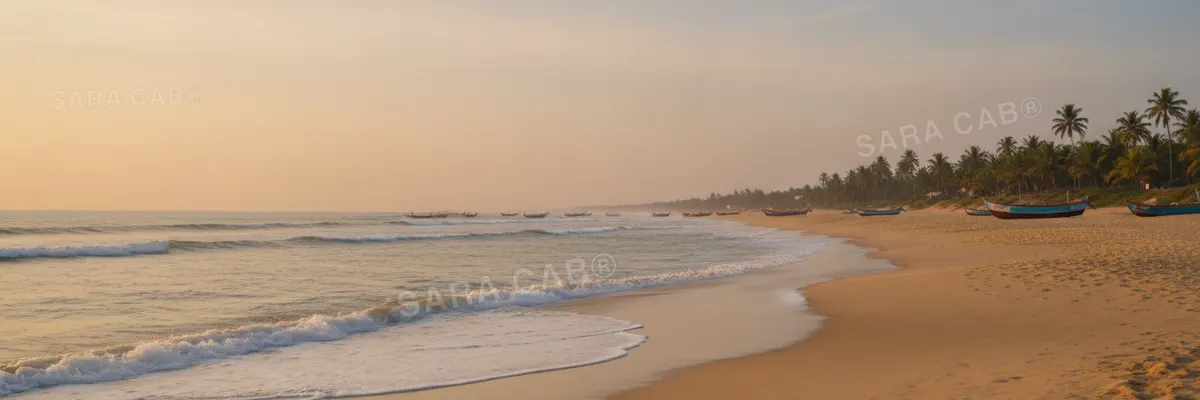The open Coromandel shore near Velankanni